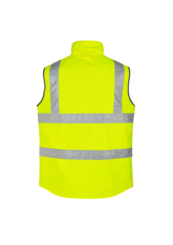 Syzmik Men's Hi Vis Lightweight Waterproof Vest - Yellow