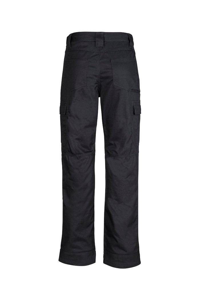 Syzmik Men's Midweight Drill Cargo Pant (Stout) - Black