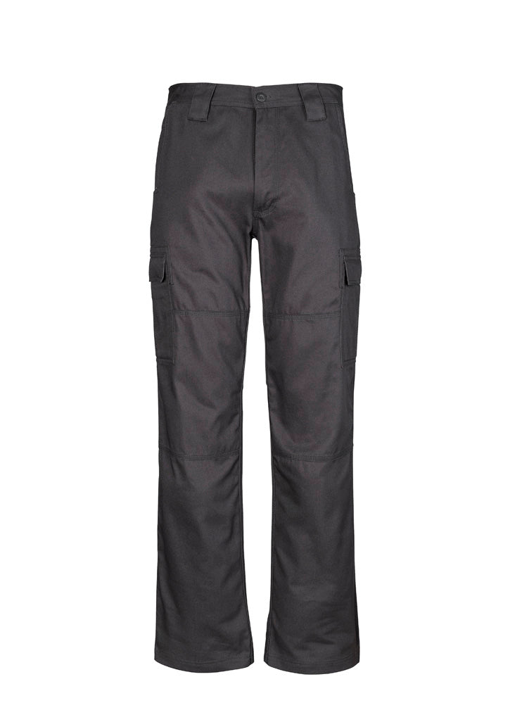 Syzmik Men's Midweight Drill Cargo Pant (Stout) - Charcoal
