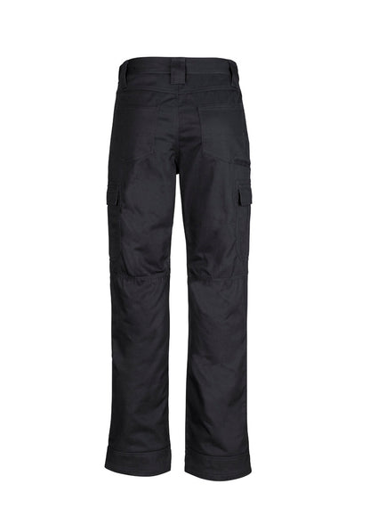 Syzmik Men's Midweight Drill Cargo Pant (Regular) - Black