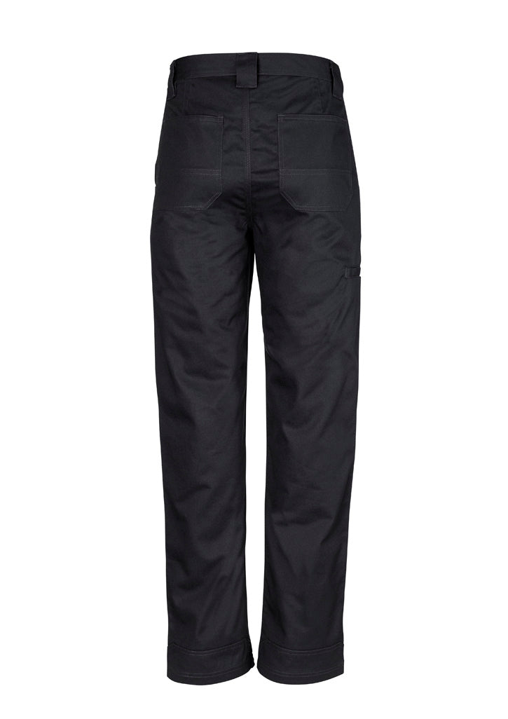 Syzmik Men's Plain Utility Pant - Black
