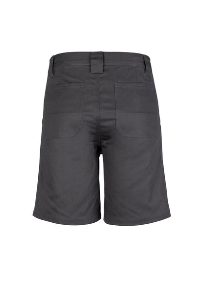 Syzmik Men's Plain Utility Short - Charcoal