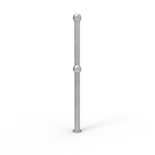 Ball Fence End Post Below Ground