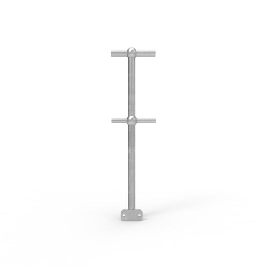 Ball Fence Through Post - Side Mount