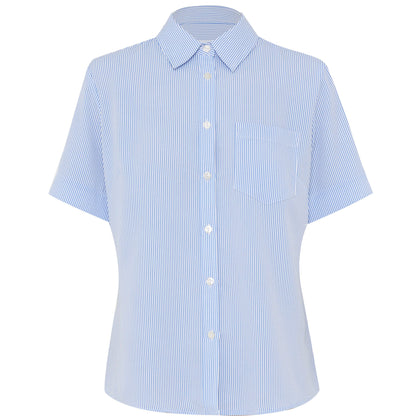 NNT CAT4AB Poly Print Short Sleeve Action Back Shirt