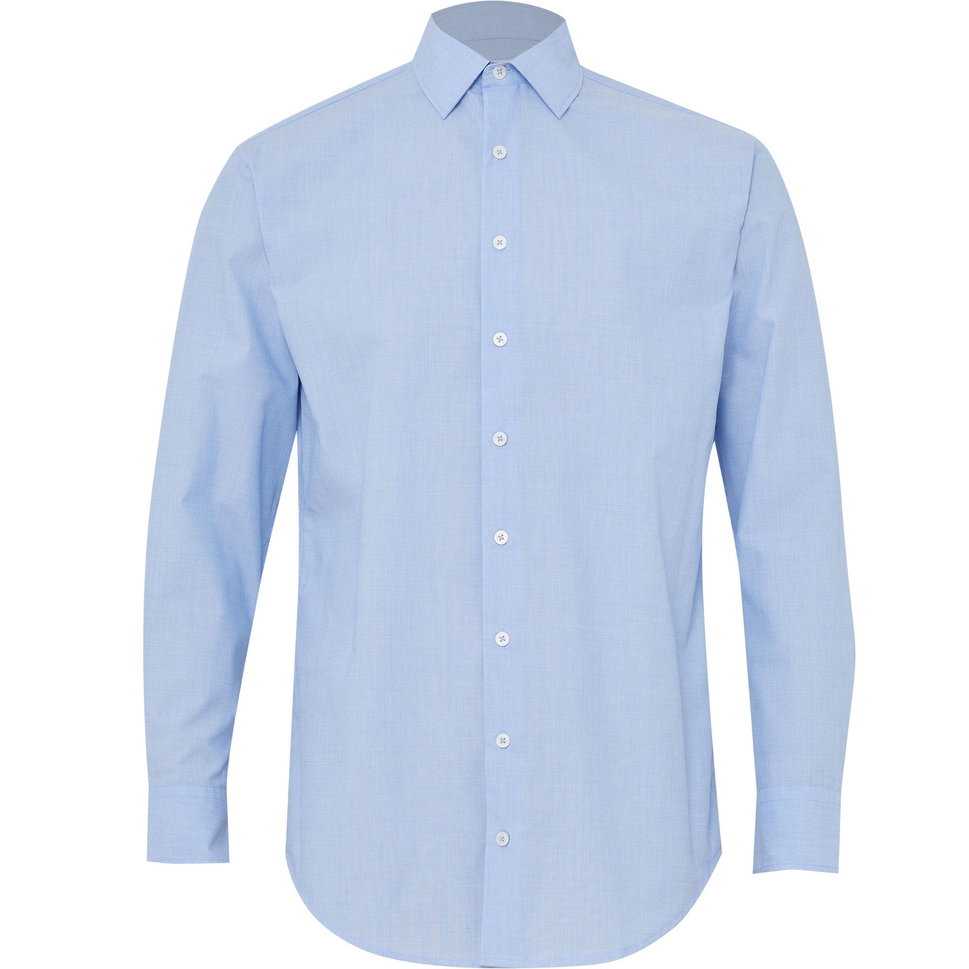 NNT CATJ8V Poly Cotton End On End Long Sleeve Shirt