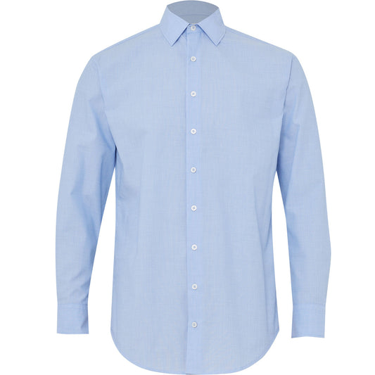 NNT CATJ8V Poly Cotton End On End Long Sleeve Shirt