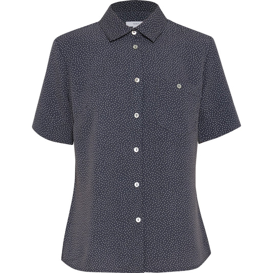 NNT CATU7H Silvi Spot Print Short Sleeve Shirt