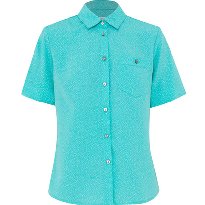 NNT CATU7H Silvi Spot Print Short Sleeve Shirt