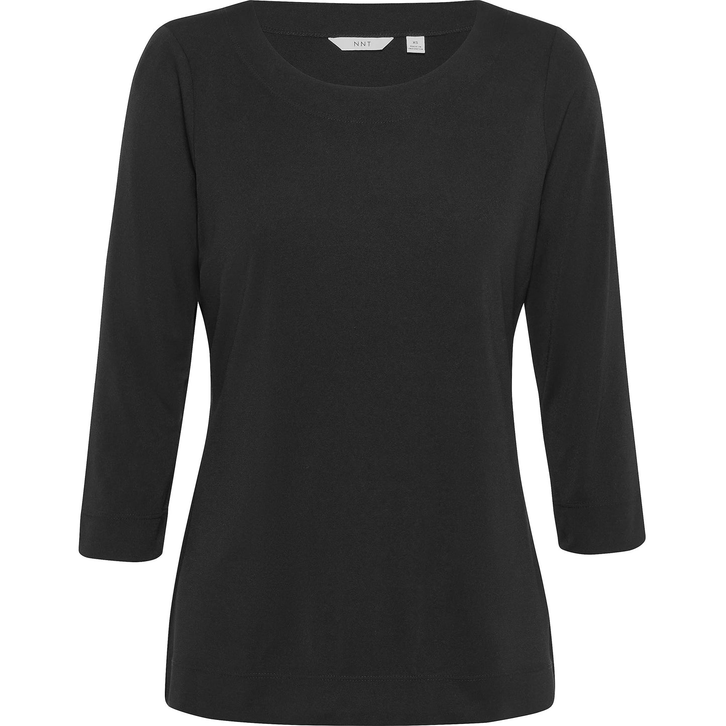 NNT CATUSX Matt Jersey Boat Neck 3/4 Sleeve Top