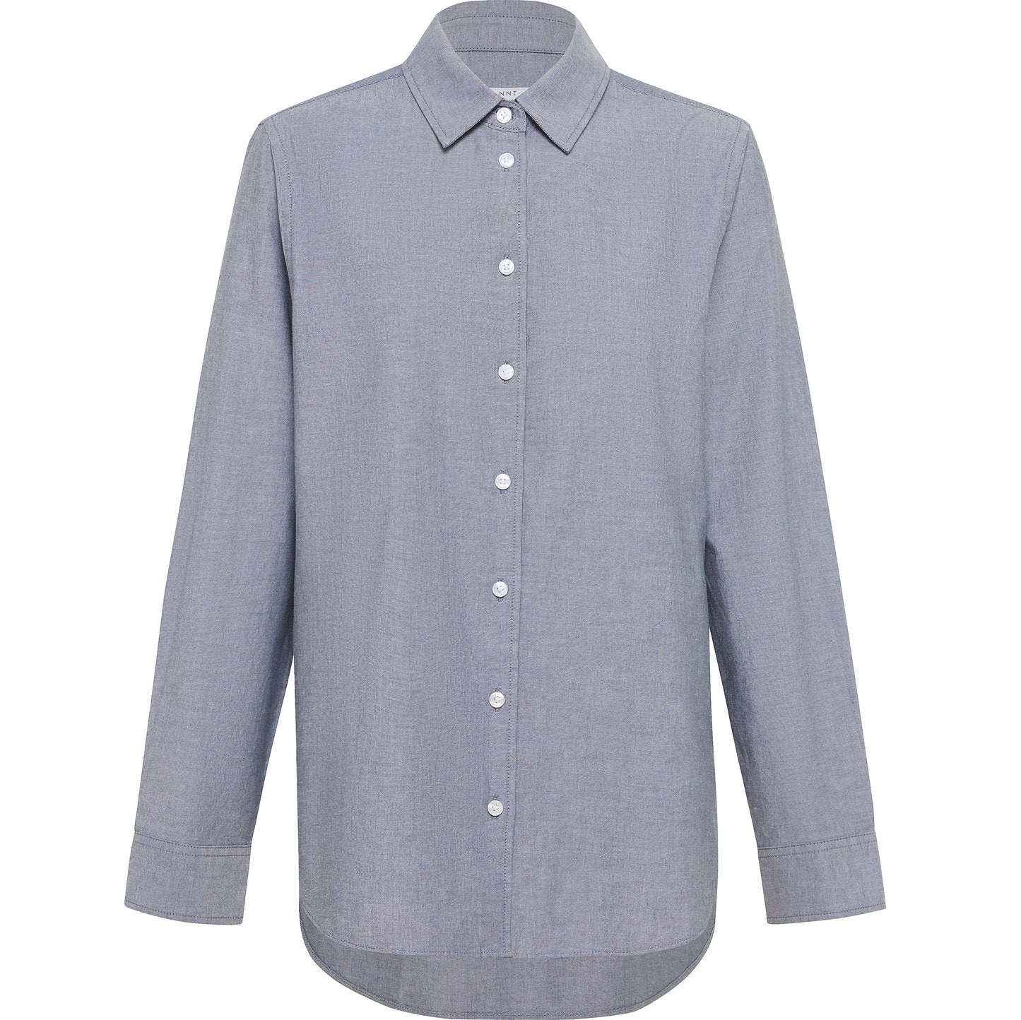 NNT CATUSZ Cotton Chambray Long Sleeve Shirt