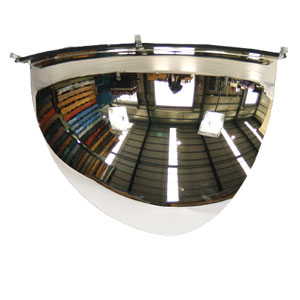 Convex Mirror Corner Dome 700mm Indoor