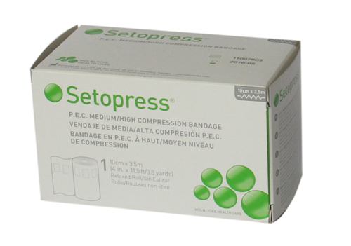MOLNLYCKE HEALTH SSL3505 Setopress Compression Bandage 10cm x 3.5m