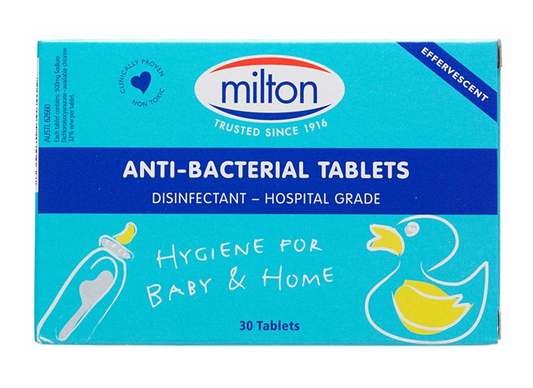 NICE PACK 304072 Milton Antibacterial Tablets Pack of 30