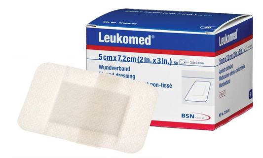 BSN MEDICAL B72380F Leukomed Island Dressing 5cm x 7.2cm Single