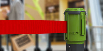 Pilot 5m Belt Barrier - Black