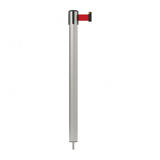 Fixed In-Floor Premium Belt Post 3m - Red