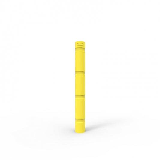 Skinz Bollard Sleeve to suit up to 145mm Diameter, 1400mm High - Safety Yellow