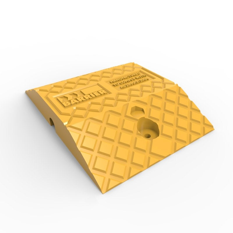 Economy Rubber Speed Hump Body 250mm - Yellow