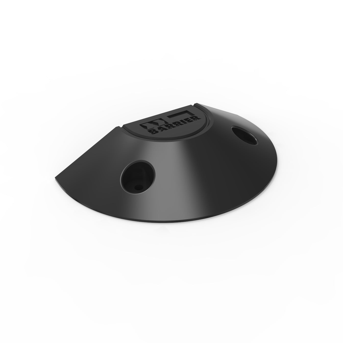 Economy Rubber Speed Hump End Caps per pair
