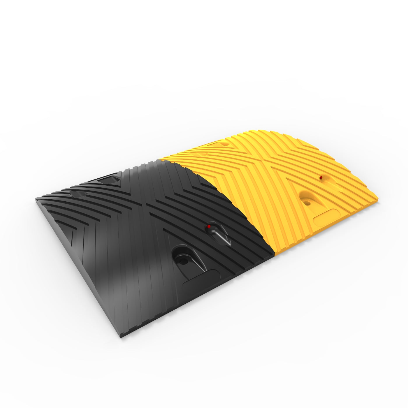 Round Rubber Speed Hump Body 500mm