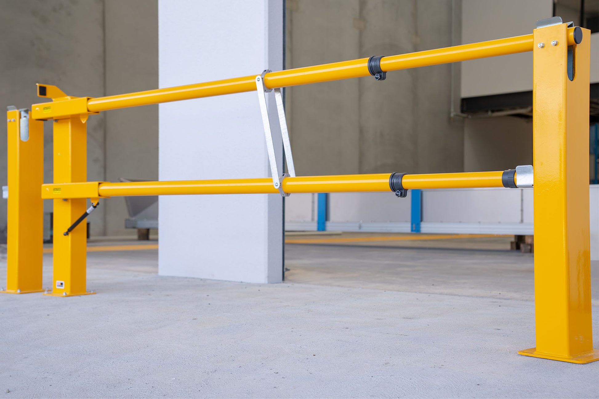 Telescopic Boom Gate Dual Rail