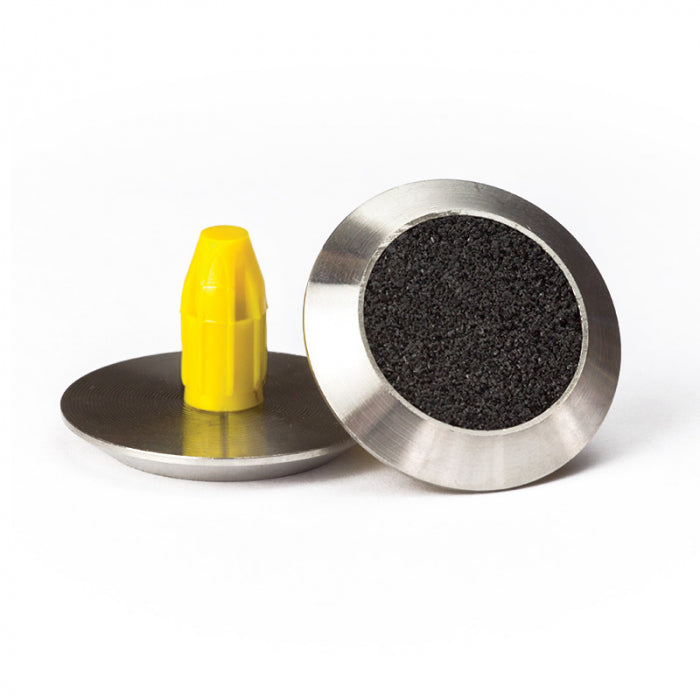 Warning Tactile Round Black Carborundum Infill Pack of 100