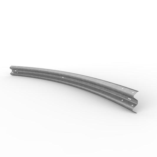 W-Beam Rail 45 Degree Internal Curve Radius 550cm
