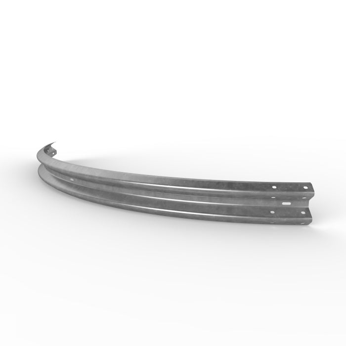 W-Beam Rail 90 Degree External Curve Radius 275cm