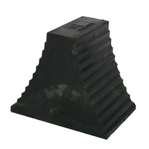 Wheel Chock Heavy Duty Double Sided - Recycled Rubber