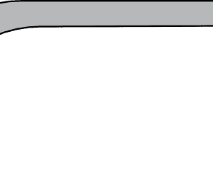 T3 - Large Bull Nose front edge profile